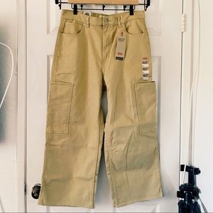 Levis Mile High Cropped Utility Pants